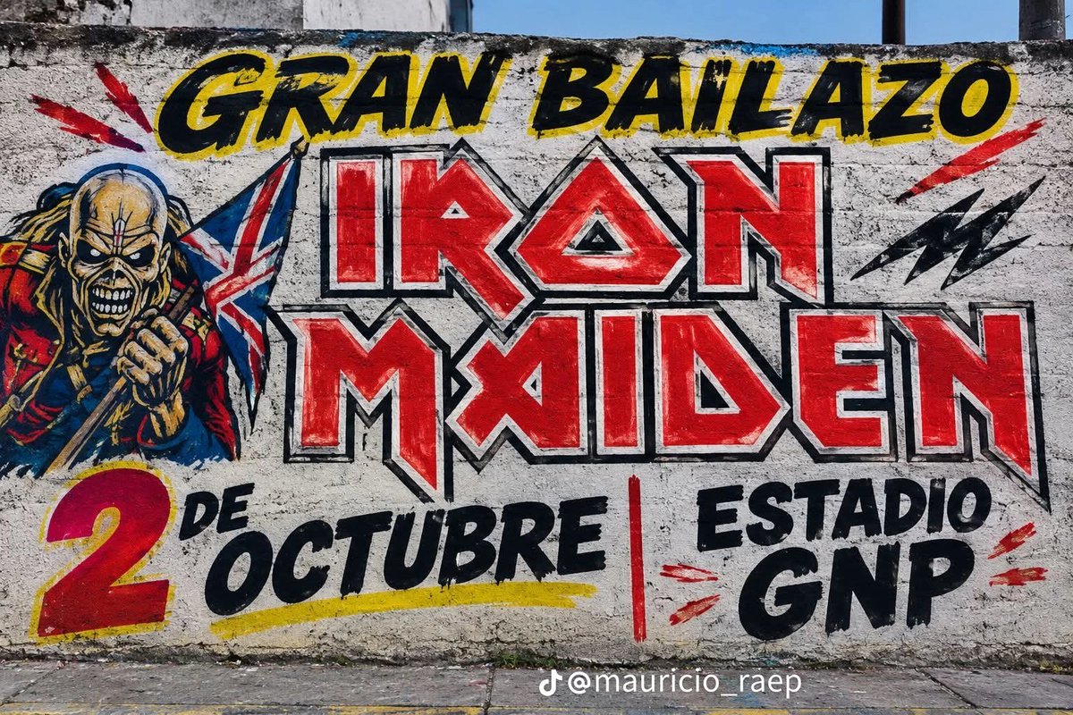 _doorsiana's tweet photo. #FelizLunes 
¡Buenos días!
La motivación de la semana es ver a Iron Maiden el viernes. 🎸🤘🏻🖤 https://t.co/3PoJXUgjJa
