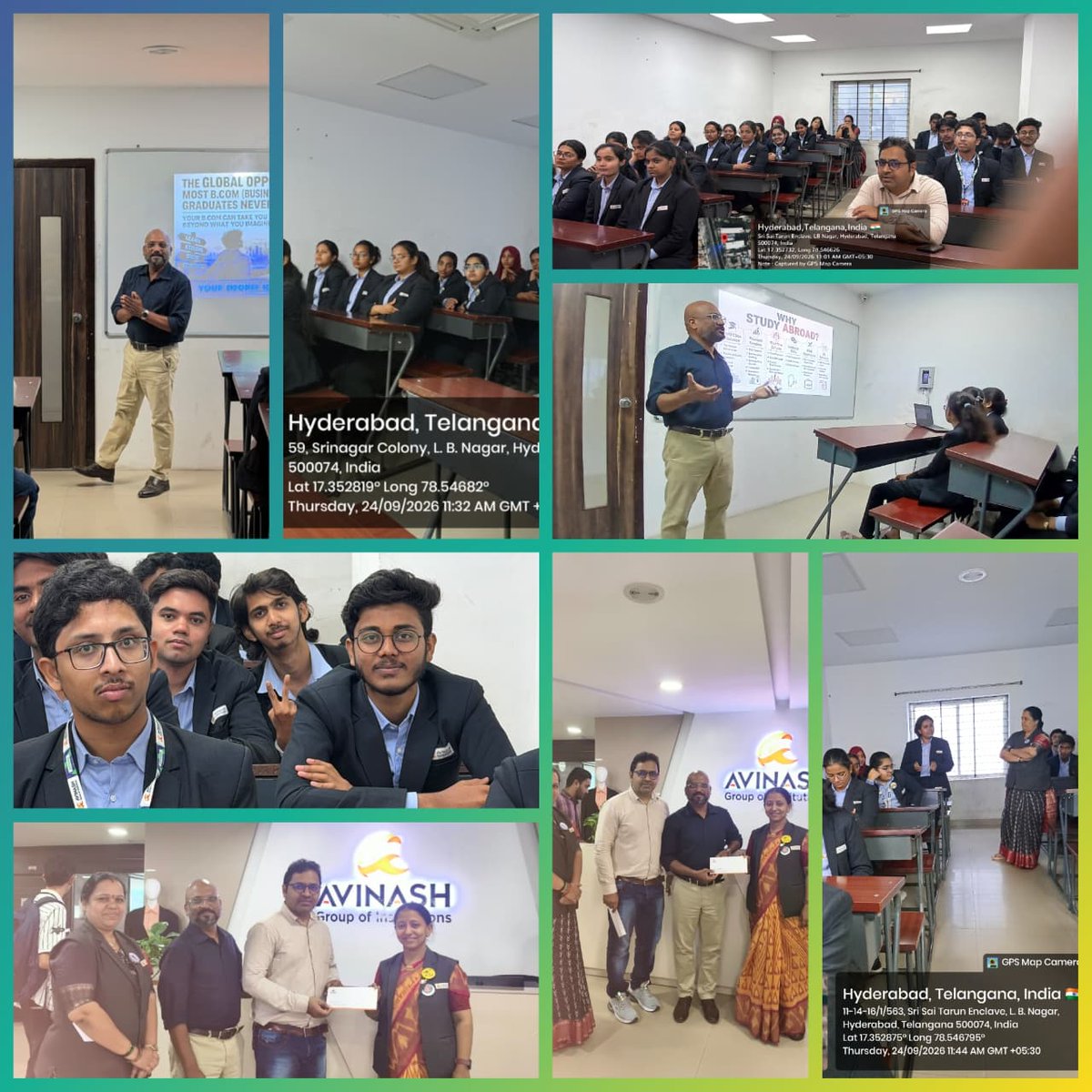 CareerMindsPath's tweet photo. Had a great session at Avinash College, Hyderabad, engaging with students on the opportunities available through studying abroad.
We discussed why study abroad, course options, and what students should consider before making this important decision.

#StudyAbroad #StudentGuidance https://t.co/hwGkPgQ7xA