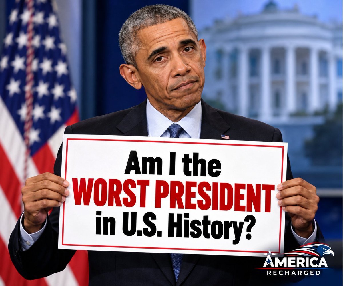 1Julianpulpct5's tweet photo. 🇺🇸 Obama’s Legacy: Where Do You Stand?

Was Obama one of America’s worst presidents?

🟢 YES
🔴 NO https://t.co/e6Ej6Oqm03