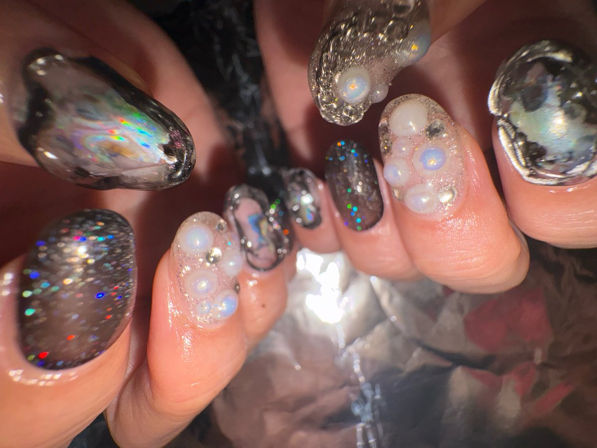 nen_nail's tweet photo. 🦪🦪🦪🦪牡蠣/黒🦪🦪🦪🦪

꧁  ꧂ご予約受付中꧁  ꧂
https://t.co/PC1Fs9u0yL

担当:ちねん

 #念ネイル https://t.co/bS7agJglAz