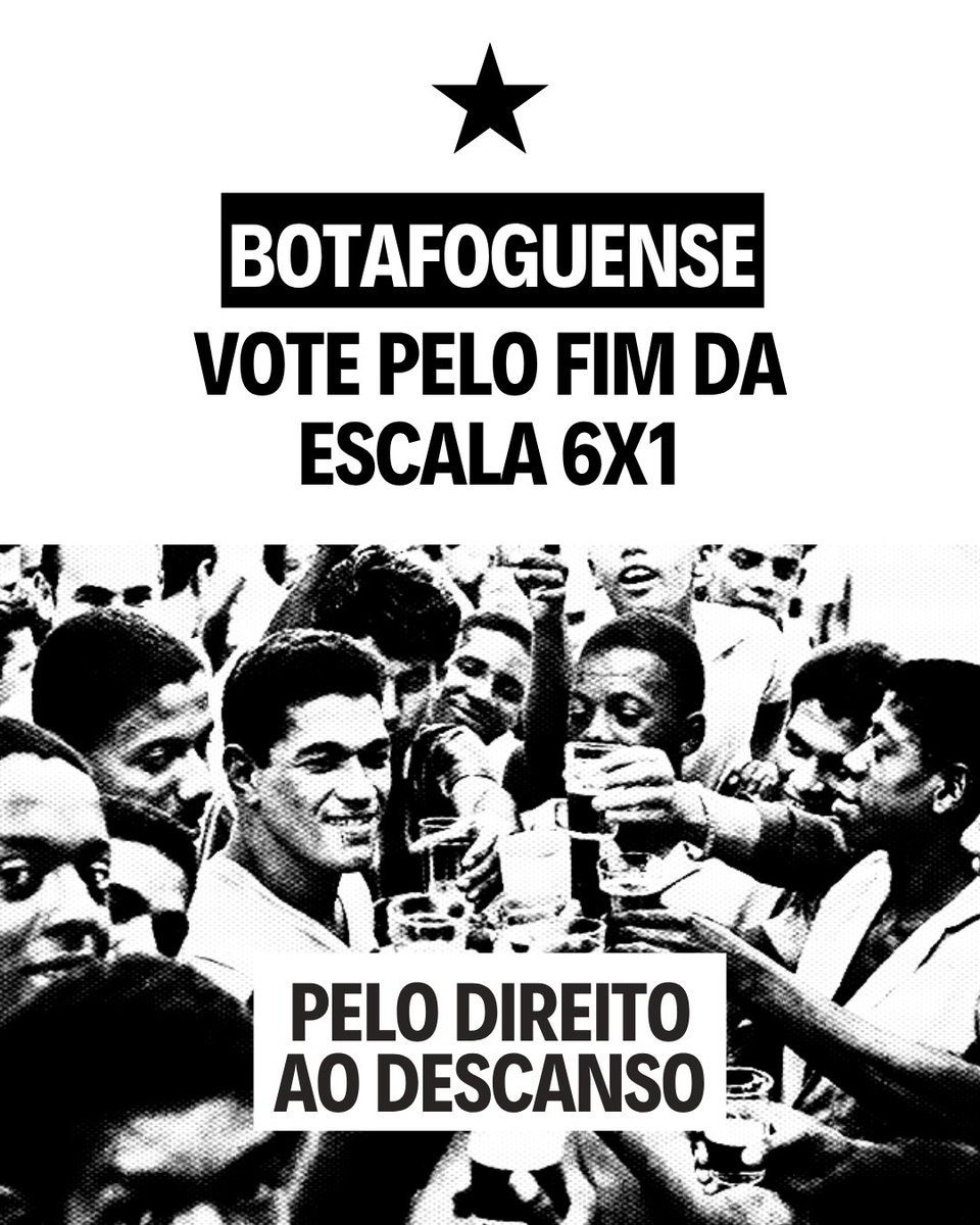 gloriozu's tweet photo. VOTE POR UMA VIDA ALÉM DO TRABALHO.

VOTE POR MAIS TEMPO COM QUEM VOCÊ AMA.

VOTE PELO DIREITO AO DESCANSO.

VOTE PELO FIM DA ESCALA 6x1. https://t.co/LQyrEExwc4