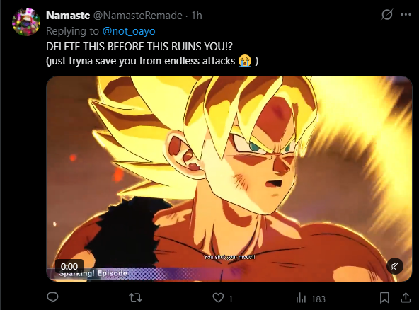 dnsmbh2l's tweet photo. @NamasteRemade @E__85 @not_oayo is this literally all you post https://t.co/aBHTisZfTF