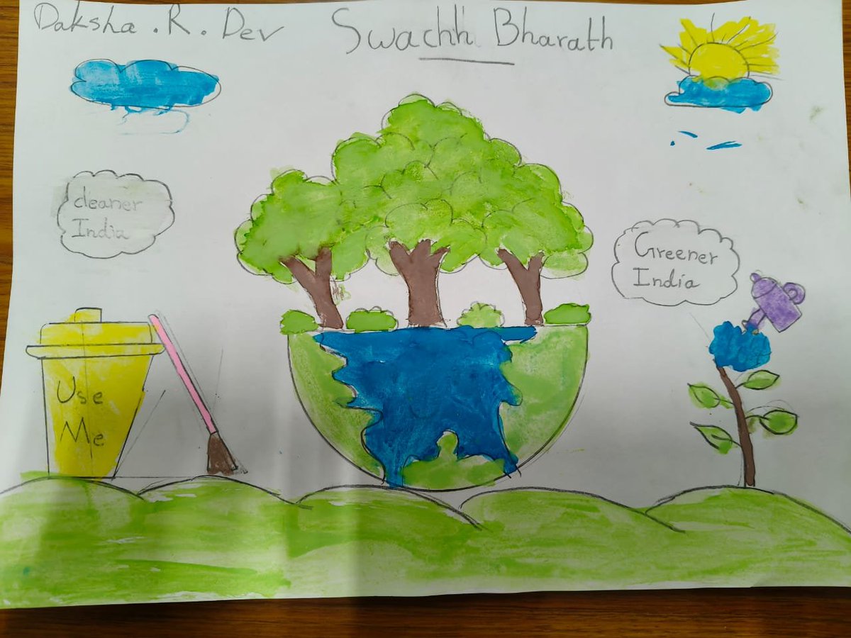 aaimduairport's tweet photo. #SHS - Swachhata se samriddhi.
Painting competition with swachh theme was organised at AAI Residential colony, #MaduraiAirport.
Children's participation was good in the competition, making it a success 🎨 🧹 https://t.co/tX1WFg0fev