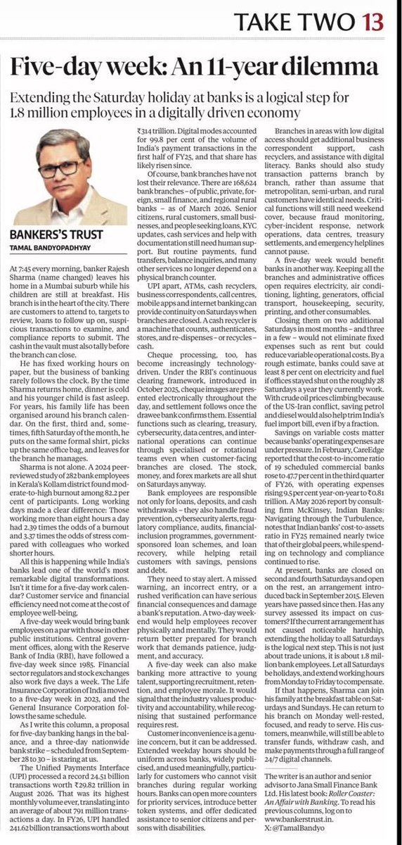 RoachesForBanks's tweet photo. Renowned Financial experts supports five day banking for Bankers.
@TamalBandyo 

#5dayBanking https://t.co/O2a5RPEOcl