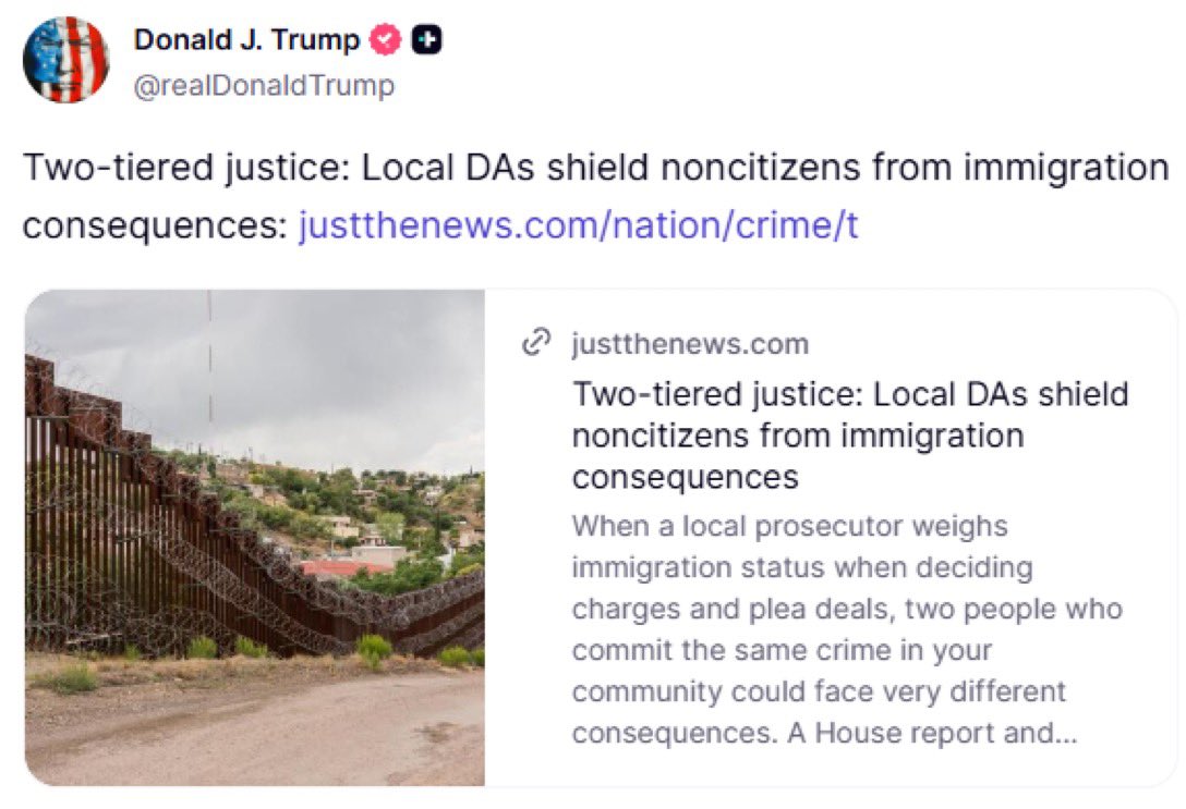 ConstitustionX's tweet photo. 🚨🔥 SCOTUS SEES THE LIGHT 🔥🚨
THIS is what REAL election integrity looks like.
Trump dropped a Just The News stack this morning and it HIT LIKE A HAMMER. 💥
The Supreme Court just REINSTATED voter citizenship verification rules. They finally woke up. ⚖️🇺🇸
DOJ just charged FOUR aliens in Pennsylvania with election fraud. Caught. Charged. No more hiding. 🚔
Local DAs getting called out for shielding noncitizens from immigration consequences. Two-tier justice is DYING. 🔥
CISA now told to treat election machines like a YEAR-ROUND TARGET. Not just election season. Every. Single. Day. 🛡️
Citizenship checks. Actual fraud charges. No more free passes for people who aren’t supposed to vote.
If your vote is sacred… THIS is how you protect it.
36 DAYS. Stay loud. Stay ready. 🇺🇸🔥
The fight for clean elections just got real.