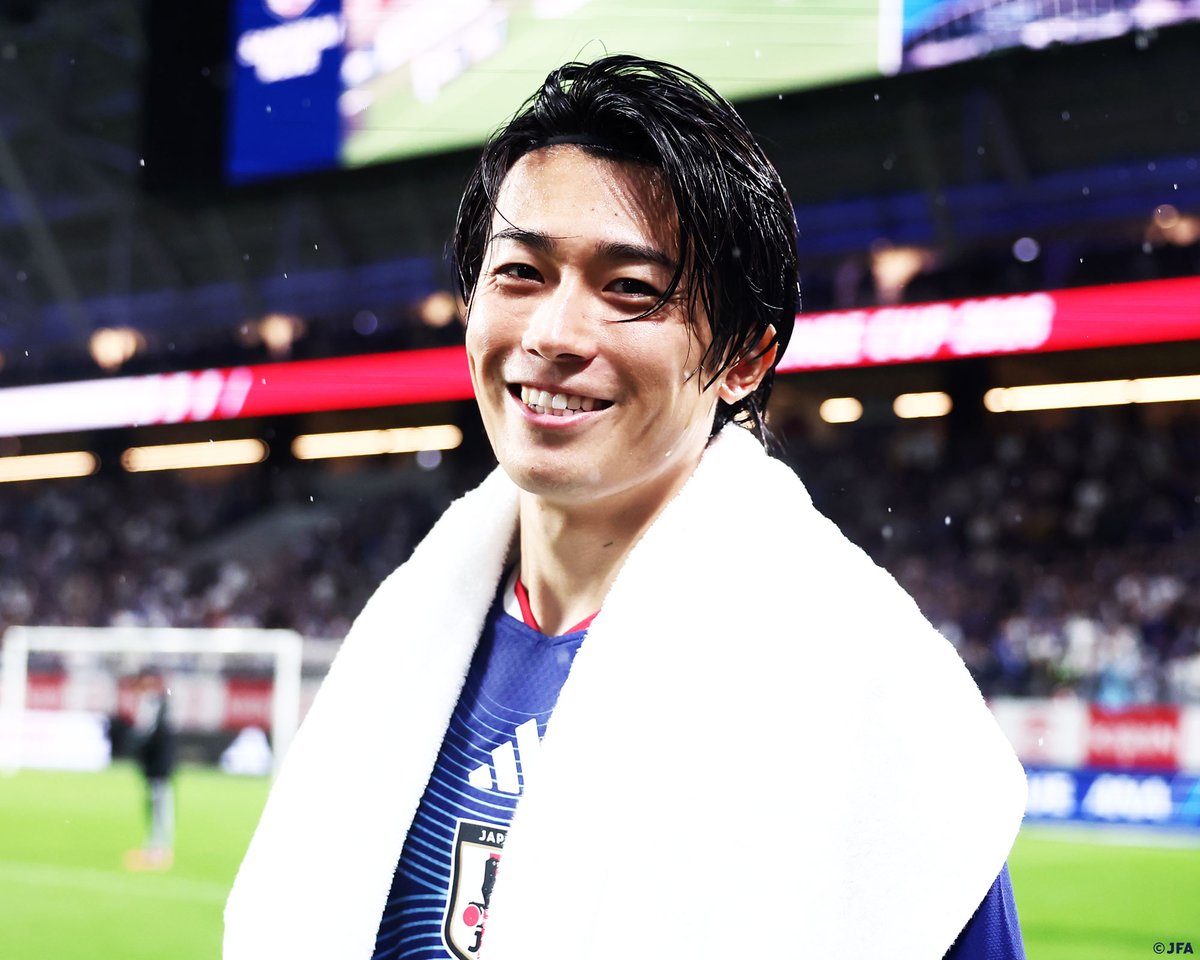 jfa_samuraiblue's tweet photo. 𝗦𝗺𝗶𝗹𝗲😁✨

#SAMURAIBLUE #サッカー日本代表 https://t.co/4oJsU7h5N3