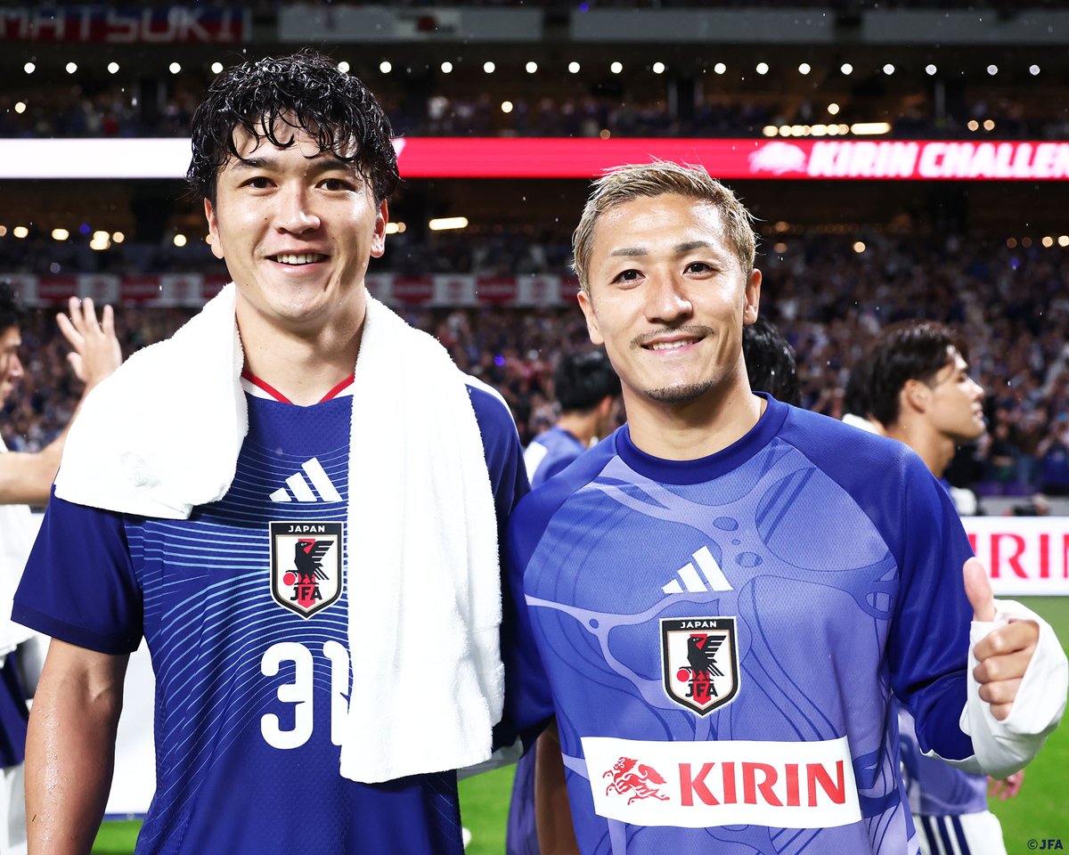 jfa_samuraiblue's tweet photo. 𝗦𝗺𝗶𝗹𝗲😁✨

#SAMURAIBLUE #サッカー日本代表 https://t.co/4oJsU7h5N3