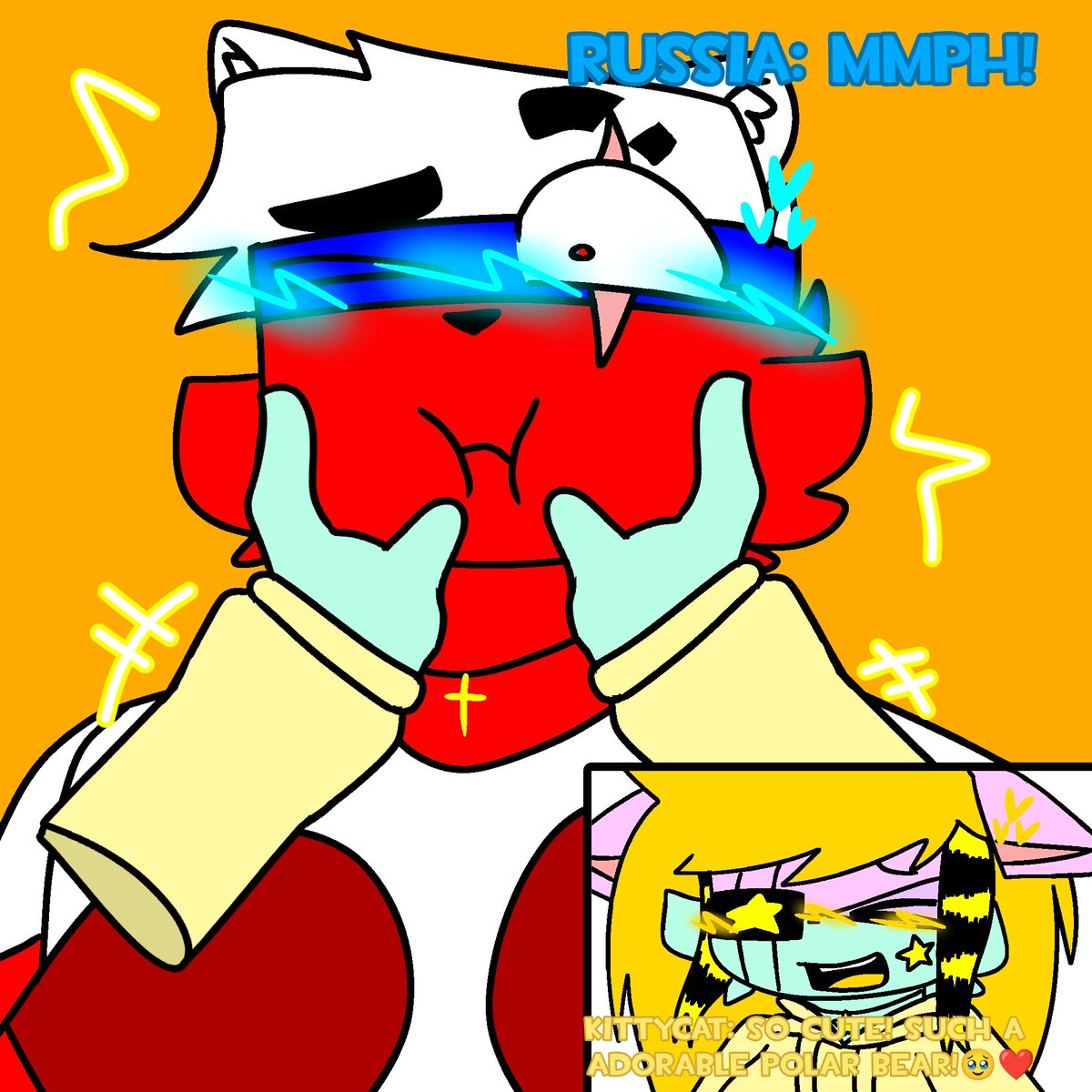 KittycatCH429's tweet photo. Russia if he was a polar bear 

Yeah she loves Russia as a polar bear😭💔 who cares bro🥀💔 https://t.co/Qa8Is58pRN