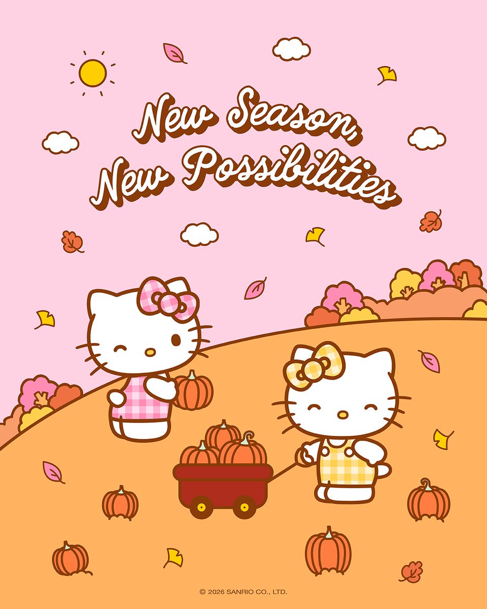 hellokitty's tweet photo. Here’s to seeing where this season takes you ✨ Tag a bestie! #mondaymotivation https://t.co/TSWrN0GtsW