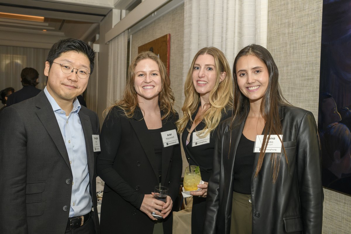 GT_Law's tweet photo. Greenberg Traurig’s Energy &amp; Natural Resources team welcomed more than 60 clients and friends to Oceana in New York City for our third annual Client Appreciation Dinner.

#EnergyAndNaturalResources #ClientAppreciation https://t.co/Z8r2uud3Of