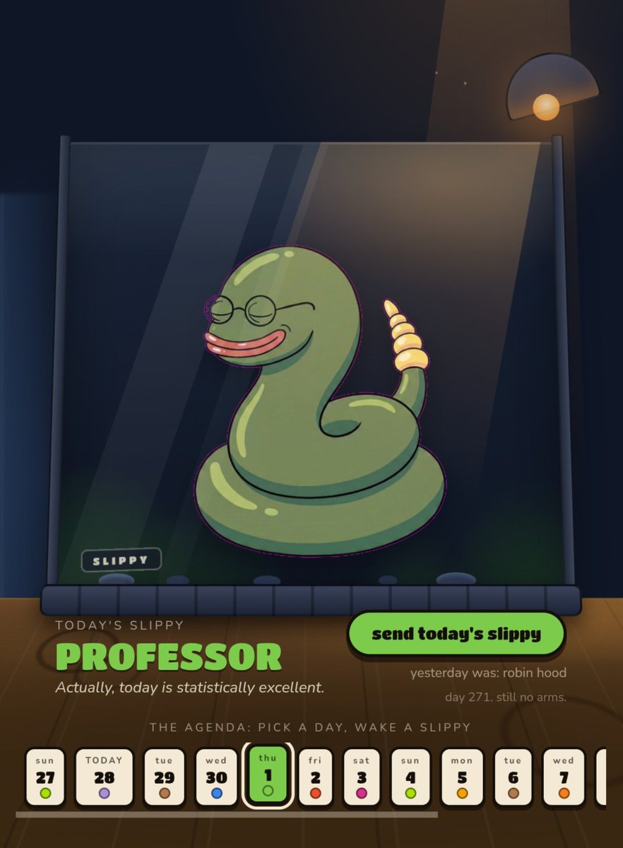 KUBU____'s tweet photo. meet professor personality file number five from @Slippyclub sitting there with those round glasses claiming today is statistically excellent while believing he is tenured faculty of some random unnamed university giving off straight walter white breaking bad energy this dude is literally that one chart scientist in every crypto group chat who uses high level math statistical copium and academic jargon to prove that a ninety percent dump is actually a healthy structural retest before the ultimate reversal