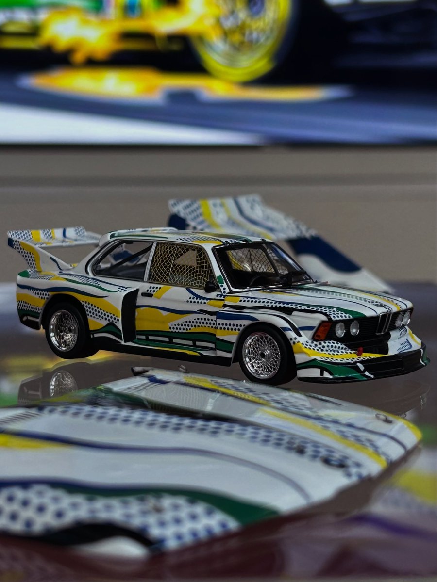 AutosMinisTacot's tweet photo. 🎨 En exclusivité chez Tacot, la BMW 320i E21 Gr.5 Art Car de 1977 signée Roy Lichtenstein en Édition Constructeur 1/43 !
#bmw #norev #143scale https://t.co/dQor4cdQrK