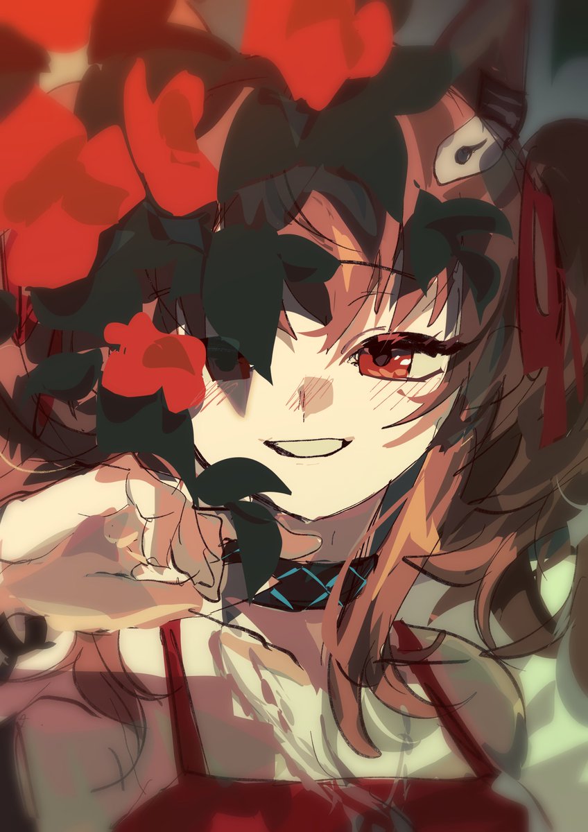 owuipot_'s tweet photo. アンジェリーナ
#アークナイツ版深夜の真剣お絵かき60分一本勝負 https://t.co/CPvD1IttGp