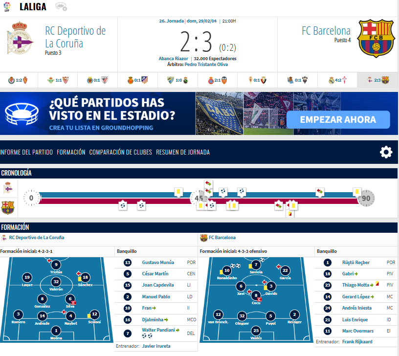 AleixG7's tweet photo. "Cuando iba a Barcelona, sabía que me la jugaba"

Solo arbitró 1 partido al Barça y fue en Riazor. Expulsó a Motta.

😂😂😂😭 https://t.co/4wVLV5qOl3