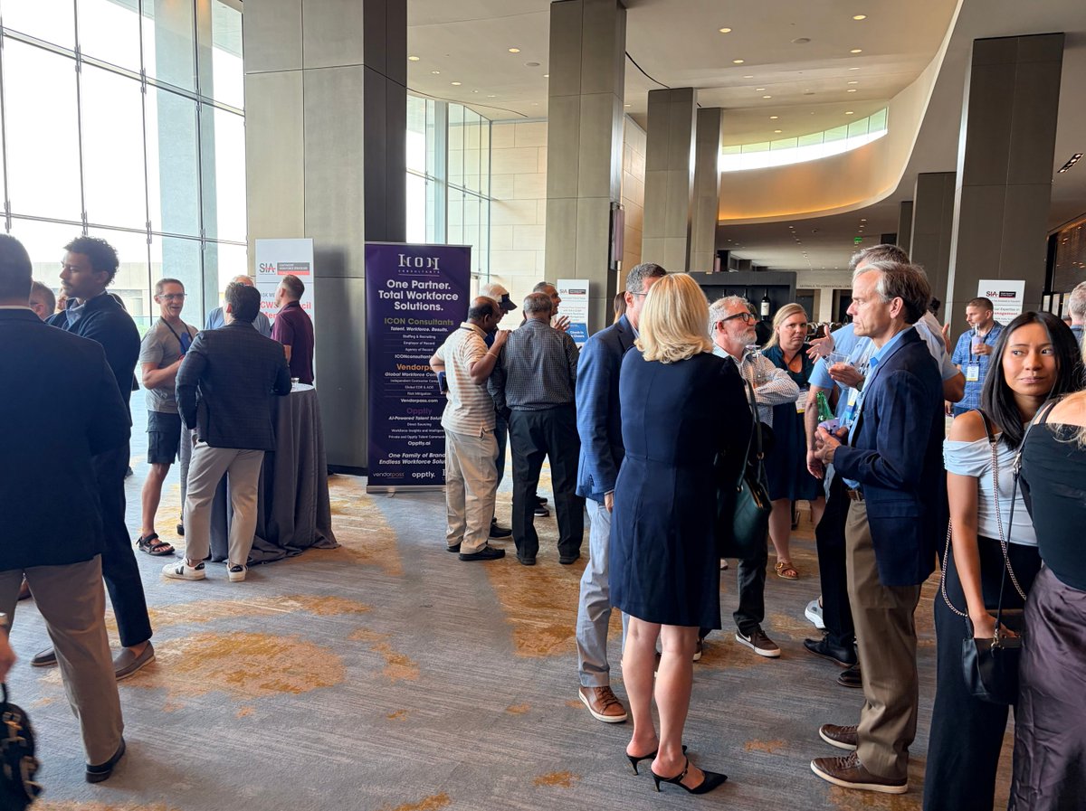 WorkWithIcon's tweet photo. Cheers to a great evening at the CWS Summit! 🥂 ICON Consultants was proud to sponsor yesterday’s Check In & Cheers Reception. Great conversations, great connections, and a great way to kick off the Summit! #CWSSummit https://t.co/uybweTO7n1