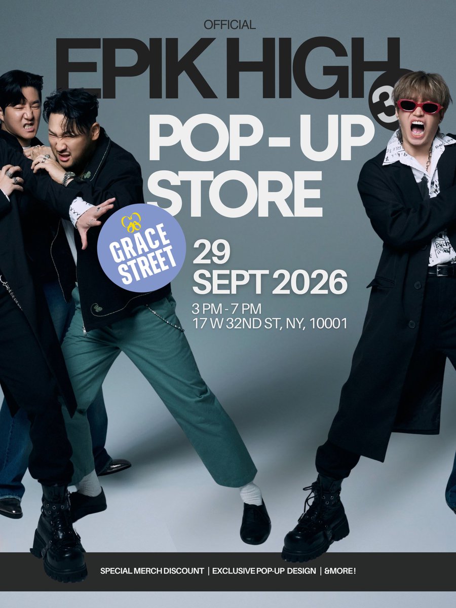 EpikHighHQ's tweet photo. We have some free time before our NYC show on 9/30... maybe we'll pop in to the pop-up store tomorrow before it closes 👀 https://t.co/ByXaOQl8VF