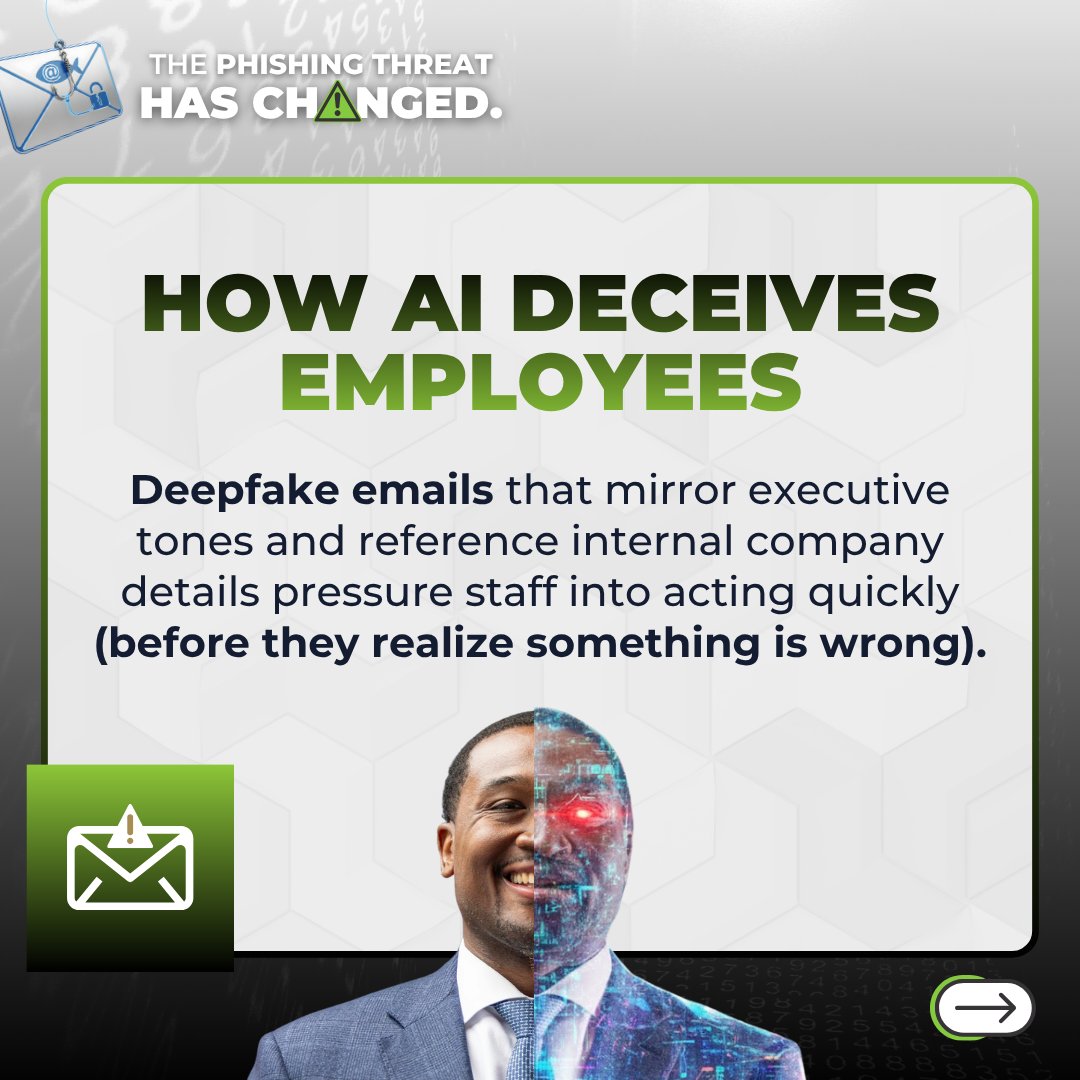 MacTechSol's tweet photo. Phishing attacks have evolved beyond generic spam. Modern scams use targeted social engineering and AI messaging to bypass standard email filters. https://t.co/NnIvOEyKk2