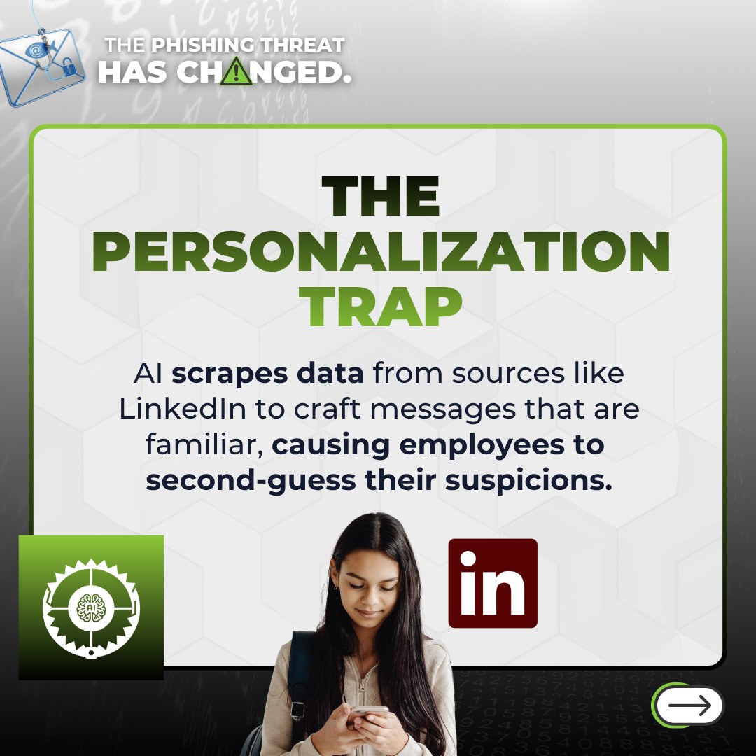 MacTechSol's tweet photo. Phishing attacks have evolved beyond generic spam. Modern scams use targeted social engineering and AI messaging to bypass standard email filters. https://t.co/NnIvOEyKk2