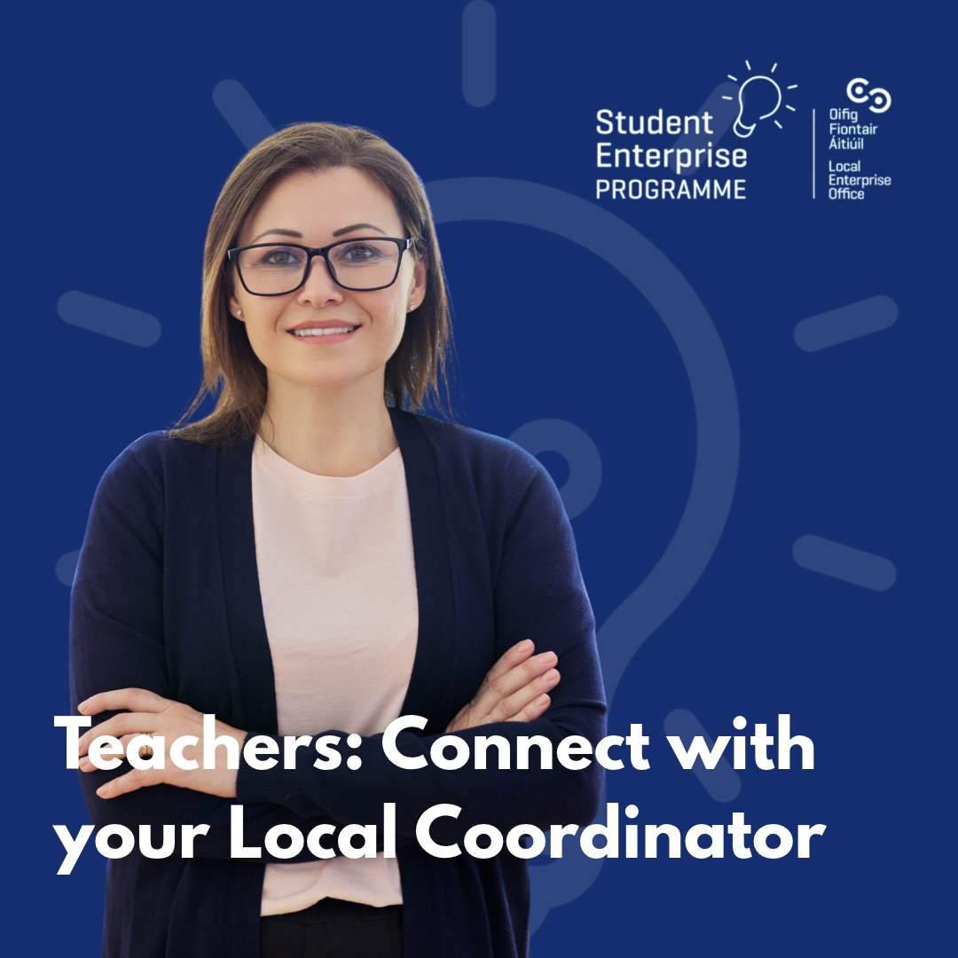 StudentEntProg's tweet photo. Teachers!  Make sure to connect with your Local Student Enterprise Co-ordinator and arrange an introductory visit to your school:
👉 https://t.co/95hjdQUHPD

#studententerpriseprogramme #sep2027 https://t.co/sIID4zzwkn