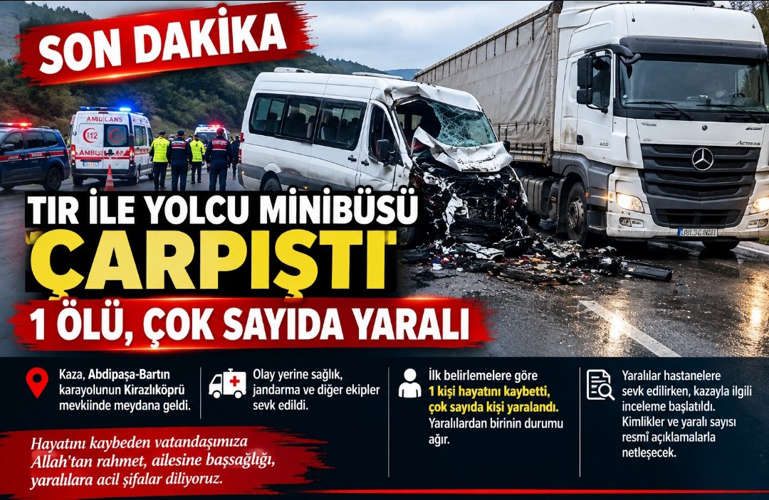 BartHaber74's tweet photo. Bartın da kaza https://t.co/ih4xPkJfPY https://t.co/uvlvg1YeSa