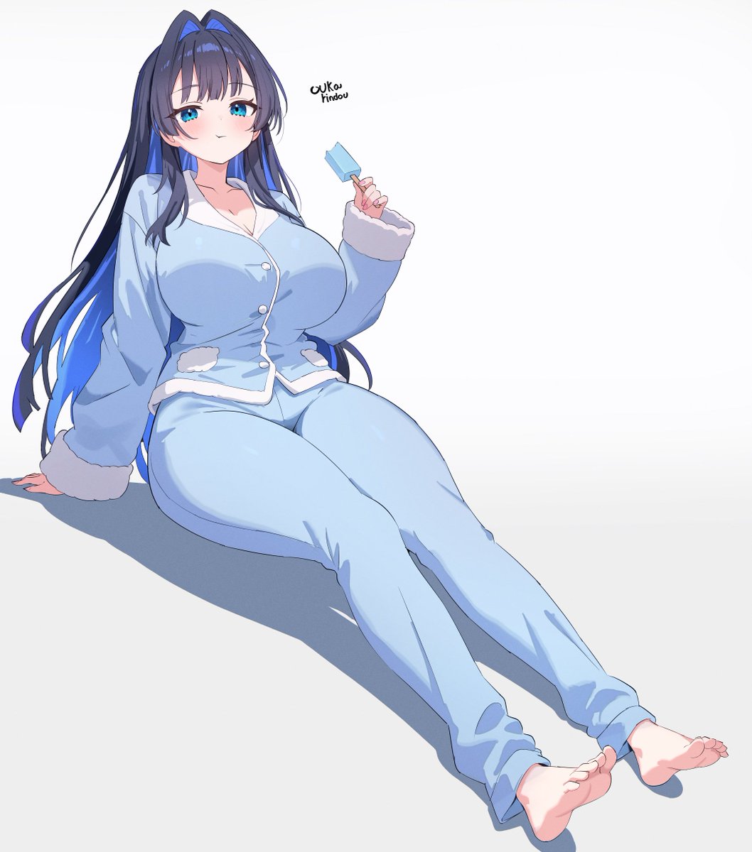 o_rindou5100's tweet photo. Kronii comfy clothes Collection🛏

#kronillust https://t.co/NF6TjAJmcZ