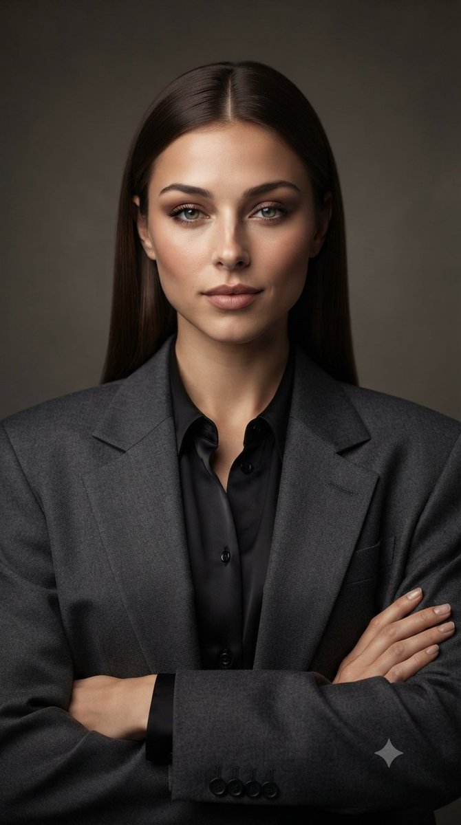 Corporate Blazer Studio Portrait
