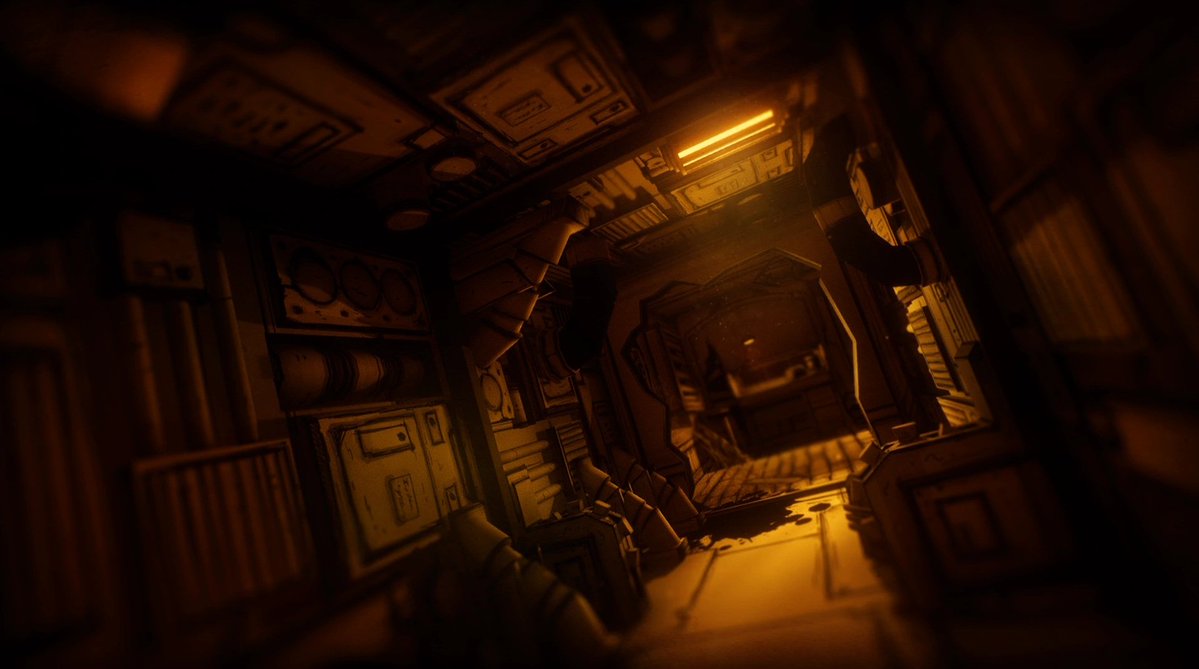 DiscussingBendy's tweet photo. 9 years ago today, the Chapter 3 of 'BENDY AND THE INK MACHINE' first released. https://t.co/tnW2XLiXA3