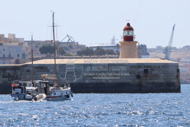 Shipguru's tweet photo. #1909built former Admiralty #pinnance now #sailingyacht #CONDORLINE #approaching #grandharbourmalta - 12.09.2026 - https://t.co/uAH1qB2pON - NO PHOTOS can be used or manipulated without our permission @worldshipsoc @ShippingTV @ShippingMag @ShipsMonthly @ybw @key2med @Gibdan1 https://t.co/j07woXergq