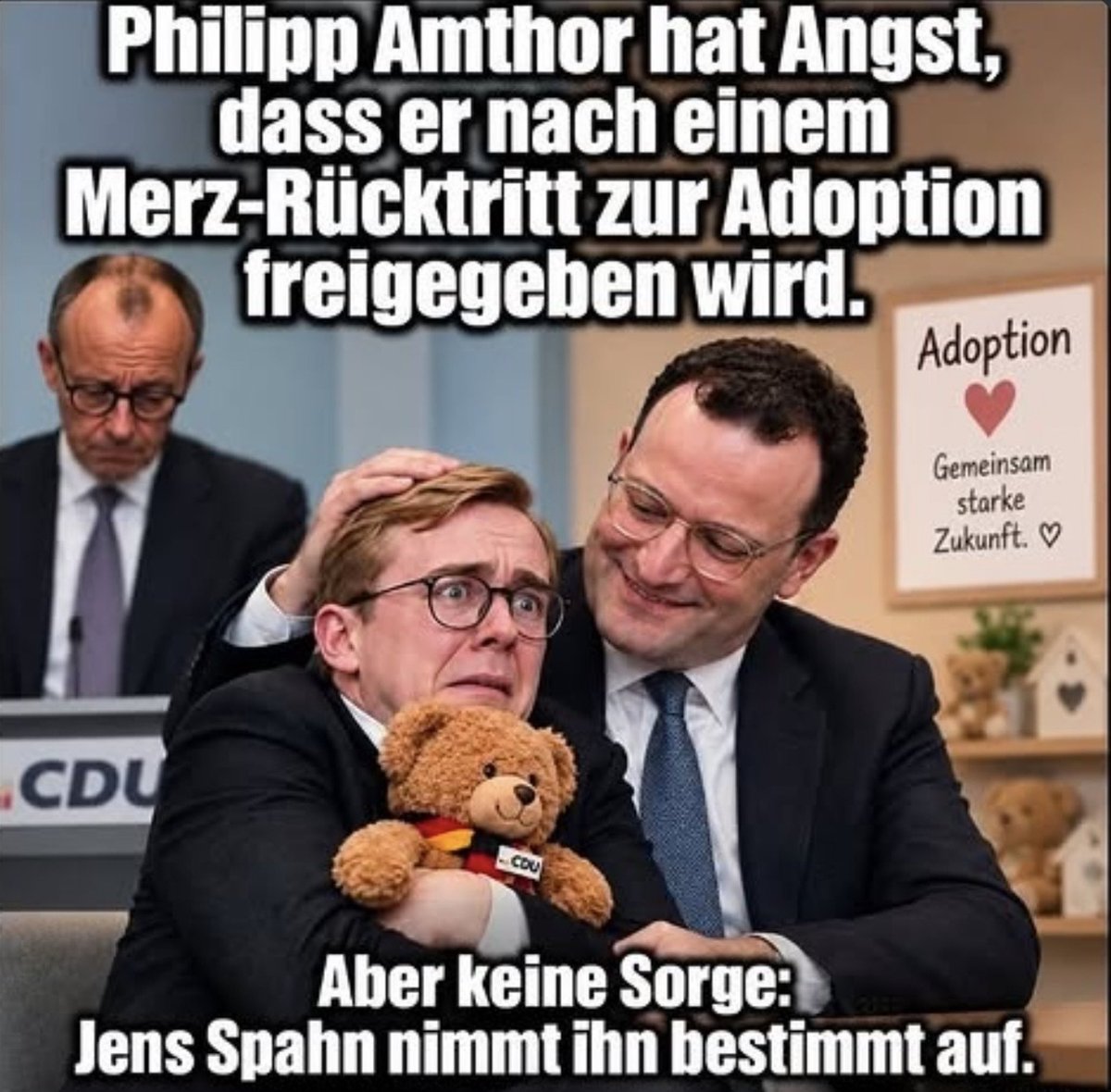 Prunkundshiva's tweet photo. @MegyN47896 @queru_lant Er bringt jedenfalls beste Voraussetzungen mit, um unseren CDU-Senior zu adoptieren 🤩 https://t.co/pcPZUmxDJ7