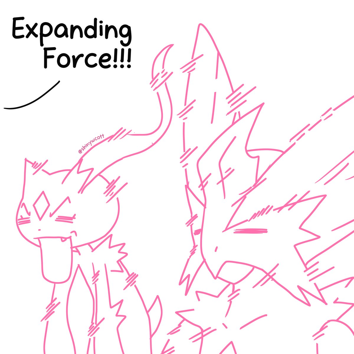Shinywcott's tweet photo. When they think Trick Room is finally over,
just to realize the nightmare is restarting  💀◟(˶╹̆ω╹̆˵)◜✨✨✨

#PokemonChampions https://t.co/bR5CHytZ3d
