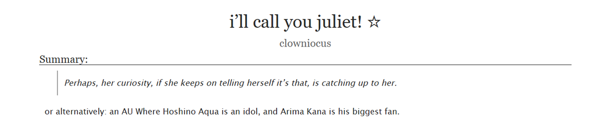 w2aeris's tweet photo. aqkn disease has unfortunately got to me again, so i am actually publishing my fics this time 🤠

https://t.co/Cs2uGSvGLJ 

#アクかな #aqukana https://t.co/csLvFlfHHc