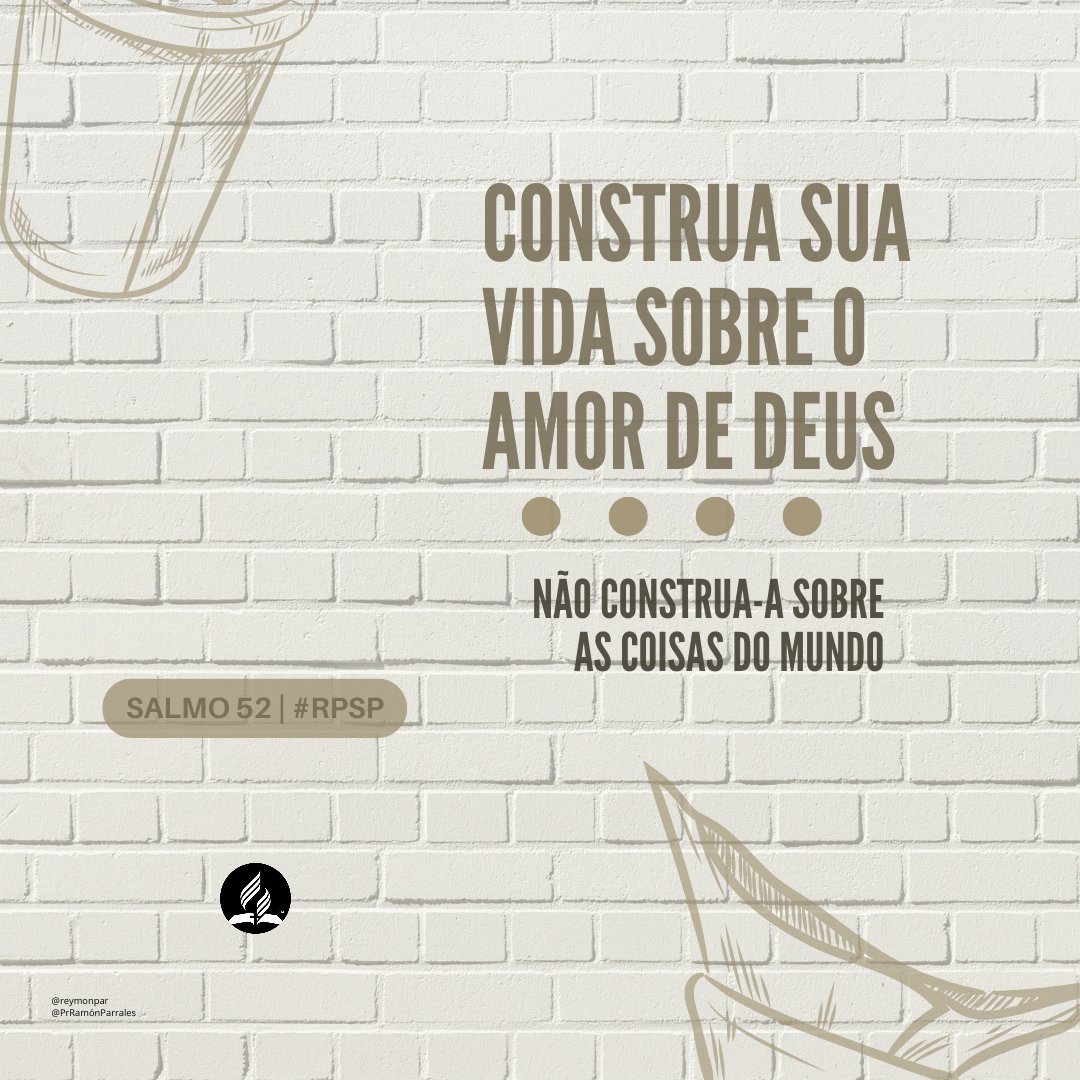 PrRamonParrales's tweet photo. Construye tu vida sobre el amor de Dios; no la construyas sobre las cosas del mundo.

Build your life on God's love; don't build it on the things of this world.

#RPSP
#RBHW
#PrimeiroDeus
#PrimeroDios
#GodFirst https://t.co/OrXChLGCmX