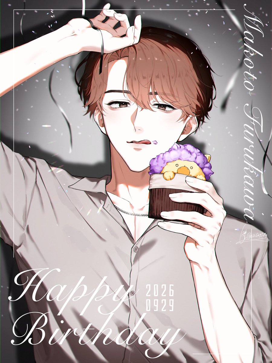 zin029564's tweet photo. おめでとうございます🎉🎉🎉

 #古川慎誕生祭2026 https://t.co/WrCmuo9A3A