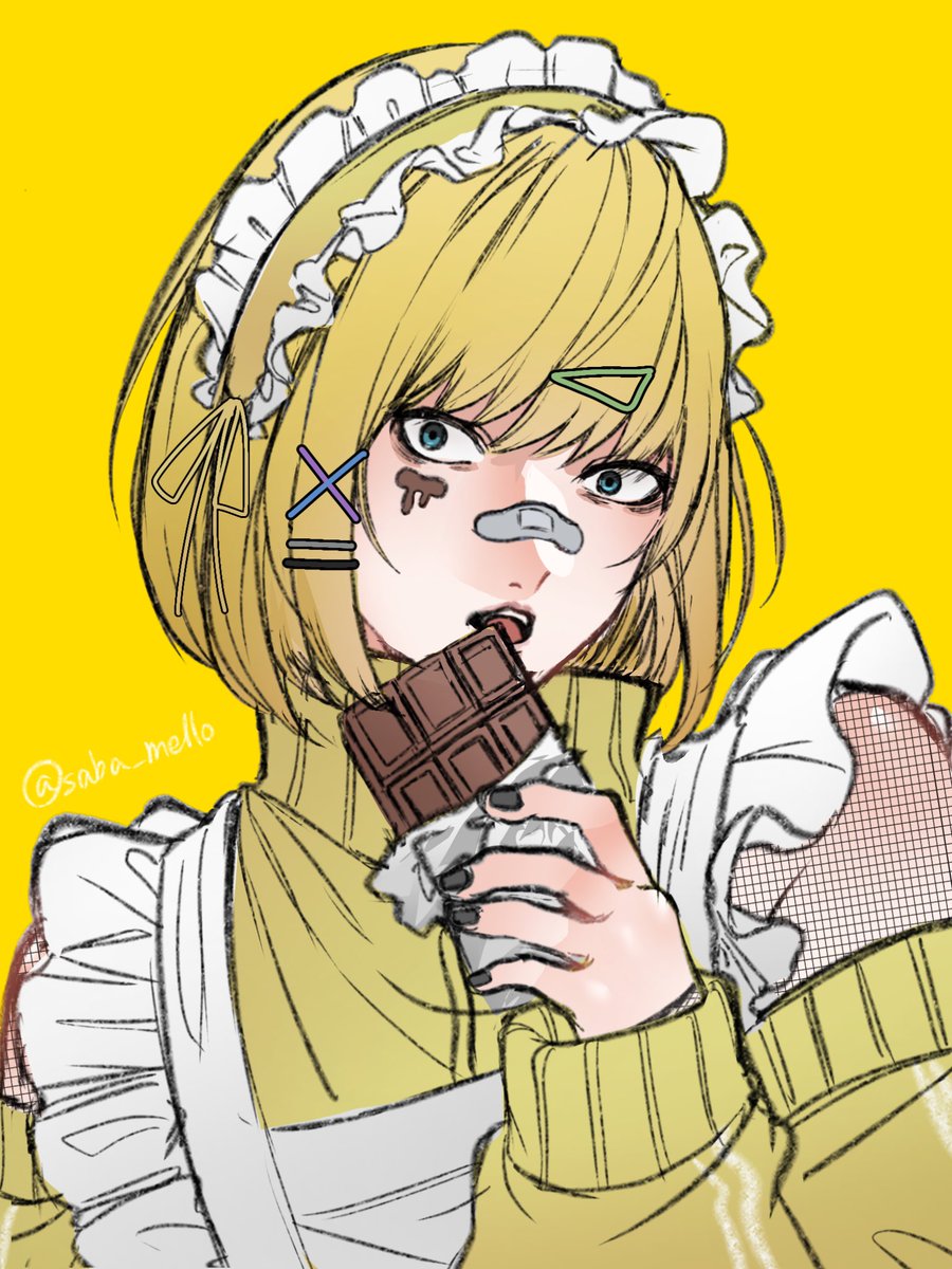 saba_mello's tweet photo. 🧩、🍫、🚬
じゃじめ https://t.co/rQfk3dQQg4