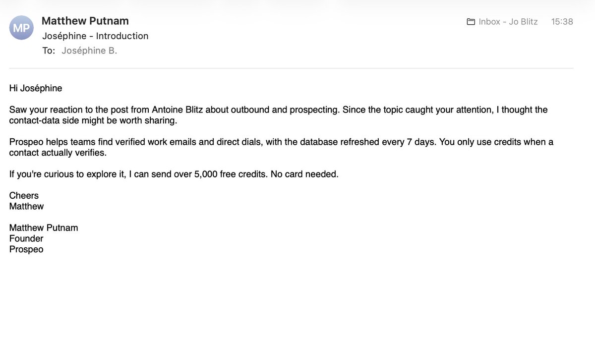 AntoineBlitz's tweet photo. Please @prospeo_io, don't target my co-founders on @blitzapi .... 😂

The market is huge, and I love them https://t.co/A9svfPBp5C