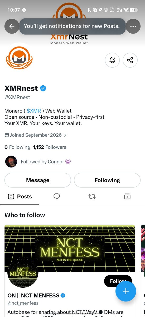 AtMyBest14344's tweet photo. @Bang_Garrx @XMRnest Done https://t.co/b0OYVo6KmL