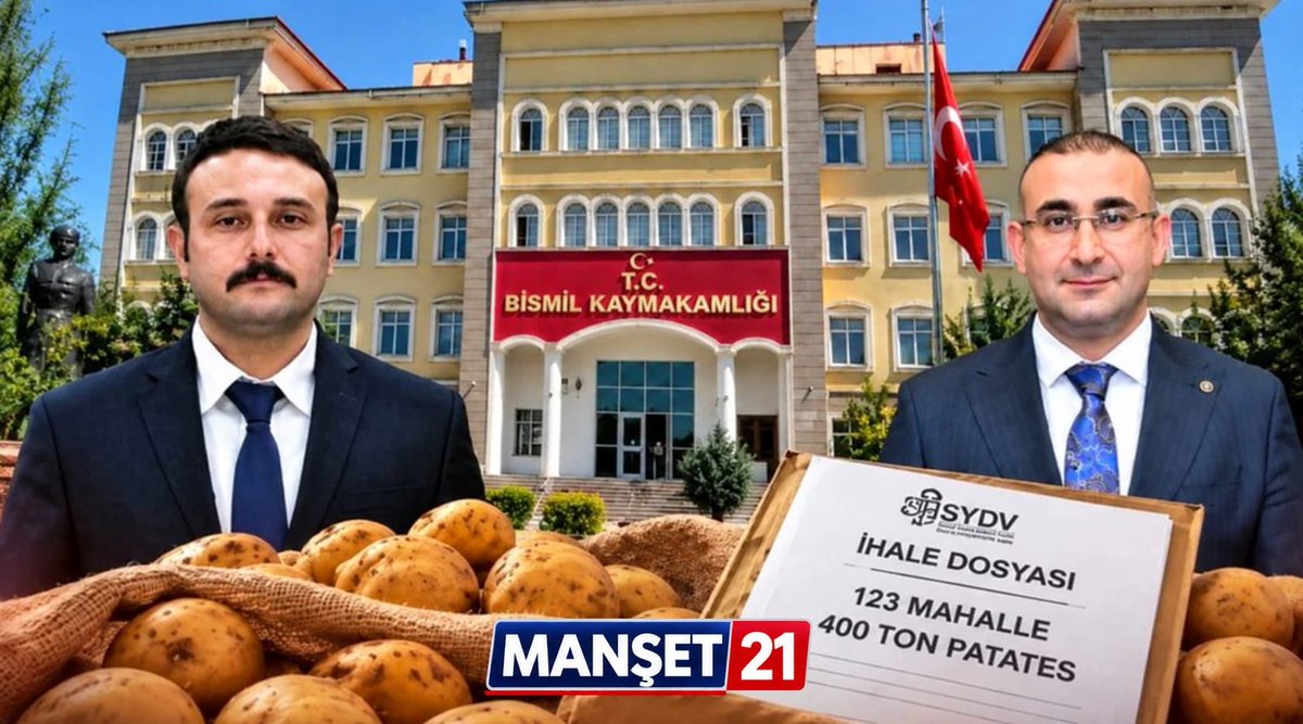 manset2106's tweet photo. Bismil’de 400 tonluk Patates Soruşturması: Kaymakam ve Başsavcının Görev Yeri Değişti!
#Diyarbakır
#Bismil
#BismilGündem
#SonDakika
#PatatesSoruşturması
#400TonPatates
#Soruşturma
#Gündem
#Kaymakam
#Başsavcı
#SYDV
#Manşet21
https://t.co/mJeoYakHMN https://t.co/tDkVRygwjV