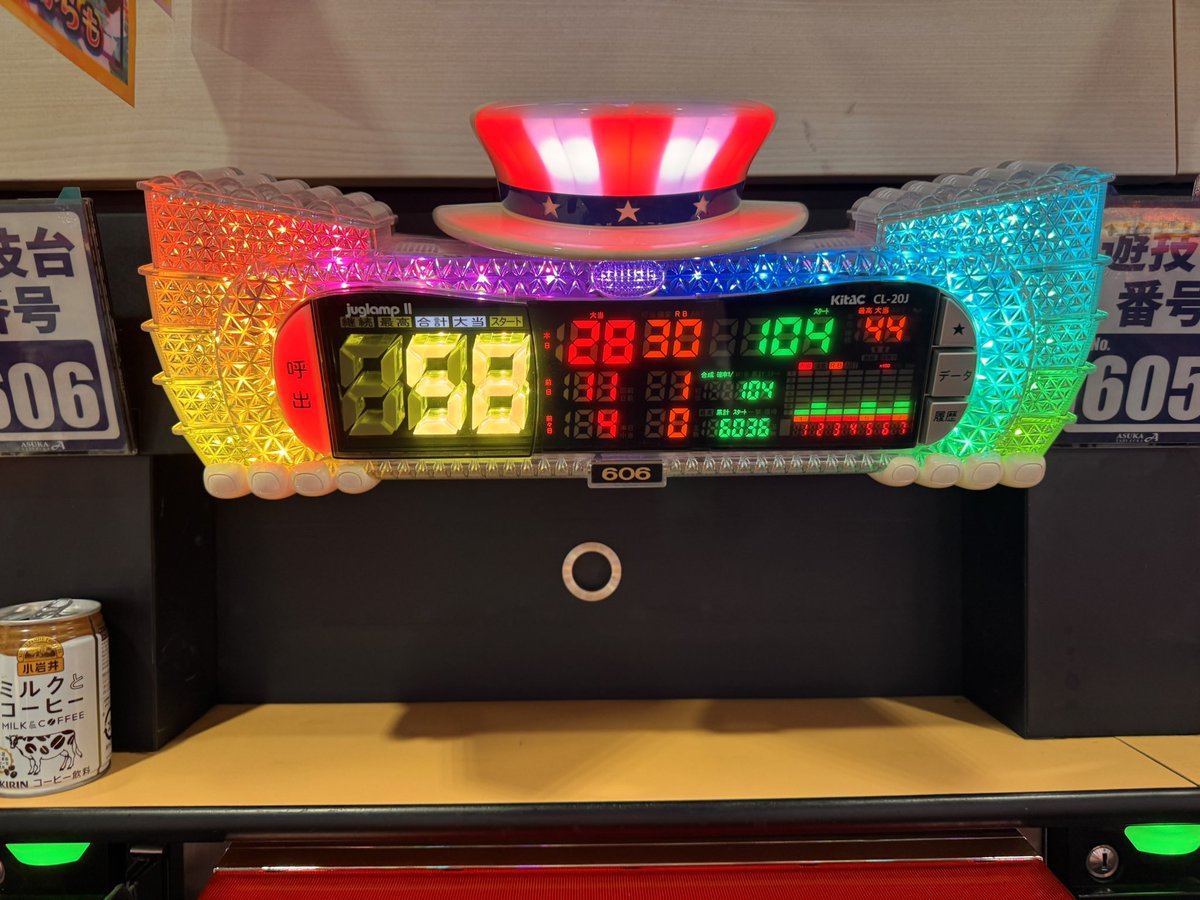 Mike_NekoFN's tweet photo. 8000円投資42000円
#ジャグラー https://t.co/8gPsM1Ah2F