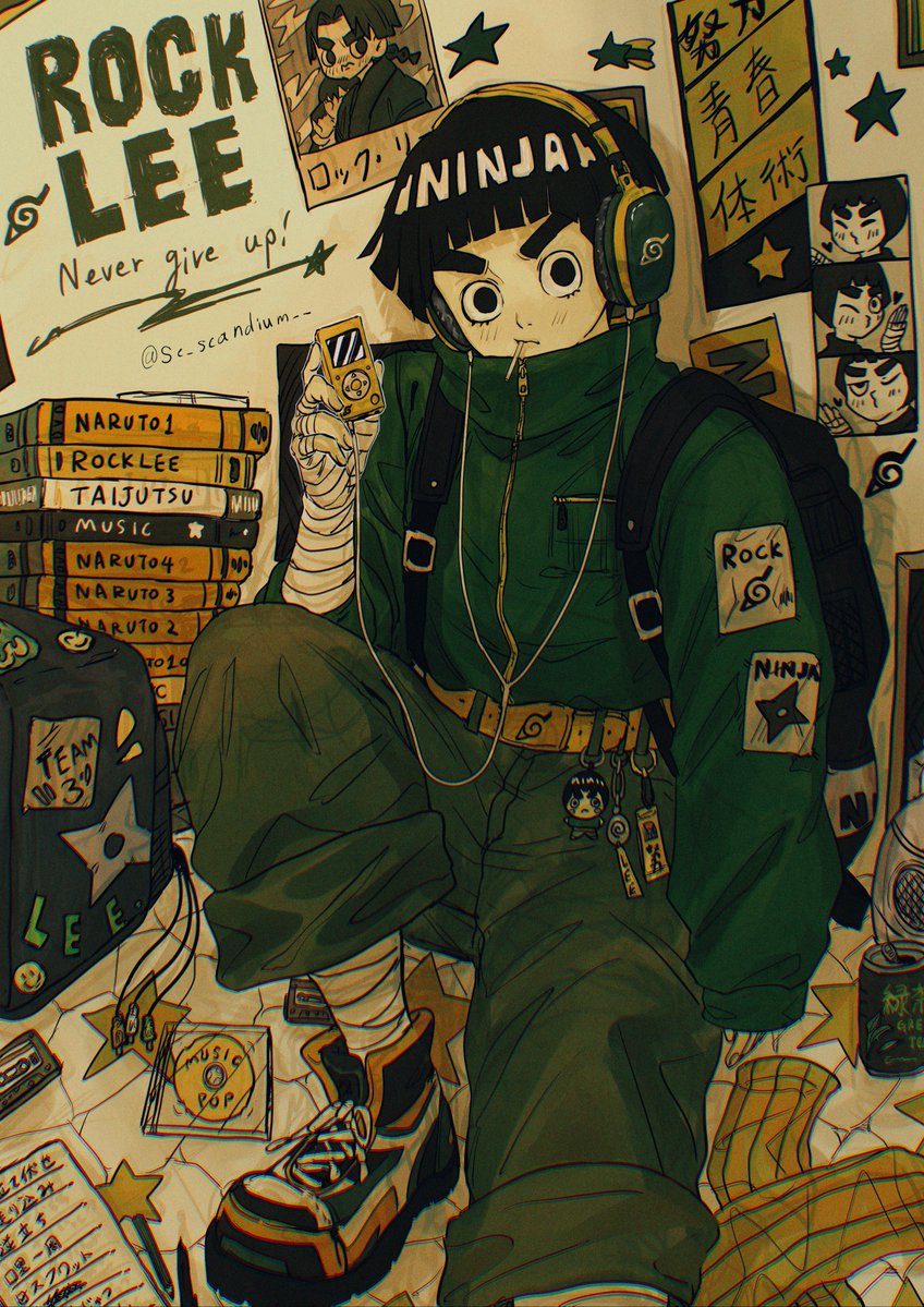 Si_Cw_'s tweet photo. #NARUTO Lee https://t.co/JIrehCUcgm