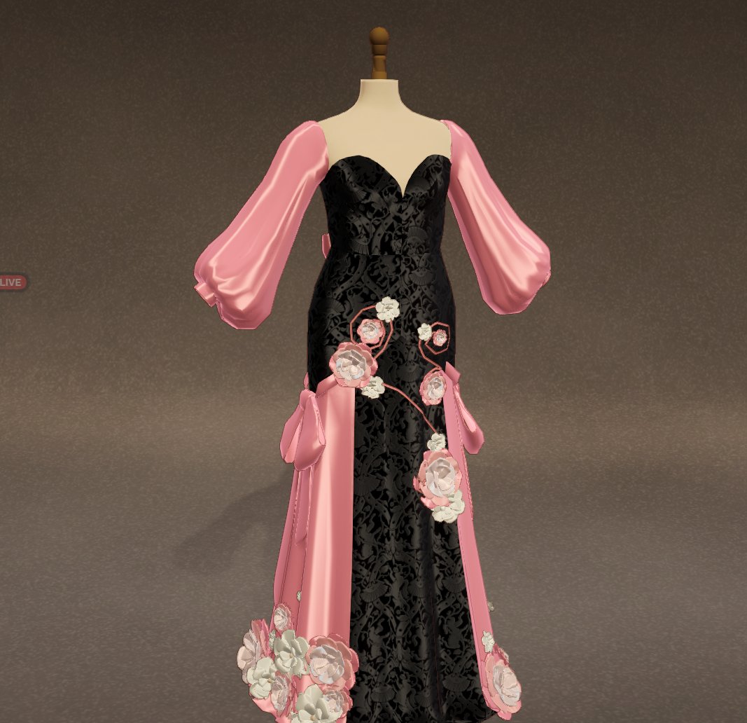 carcassive's tweet photo. how can people do pretty artistic dresses?? mine looks like this https://t.co/8IkRpWzbcs