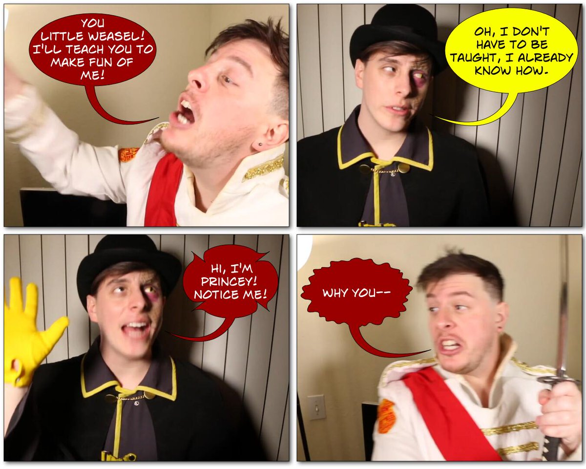 manbemel's tweet photo. You Little Weasel. From an incorrect quote.
#thomassanders #sanderssides #sanderssidesincorrectquote #sanderssidesphotocomic #romansanders #janussanders https://t.co/2IRv78RmMh