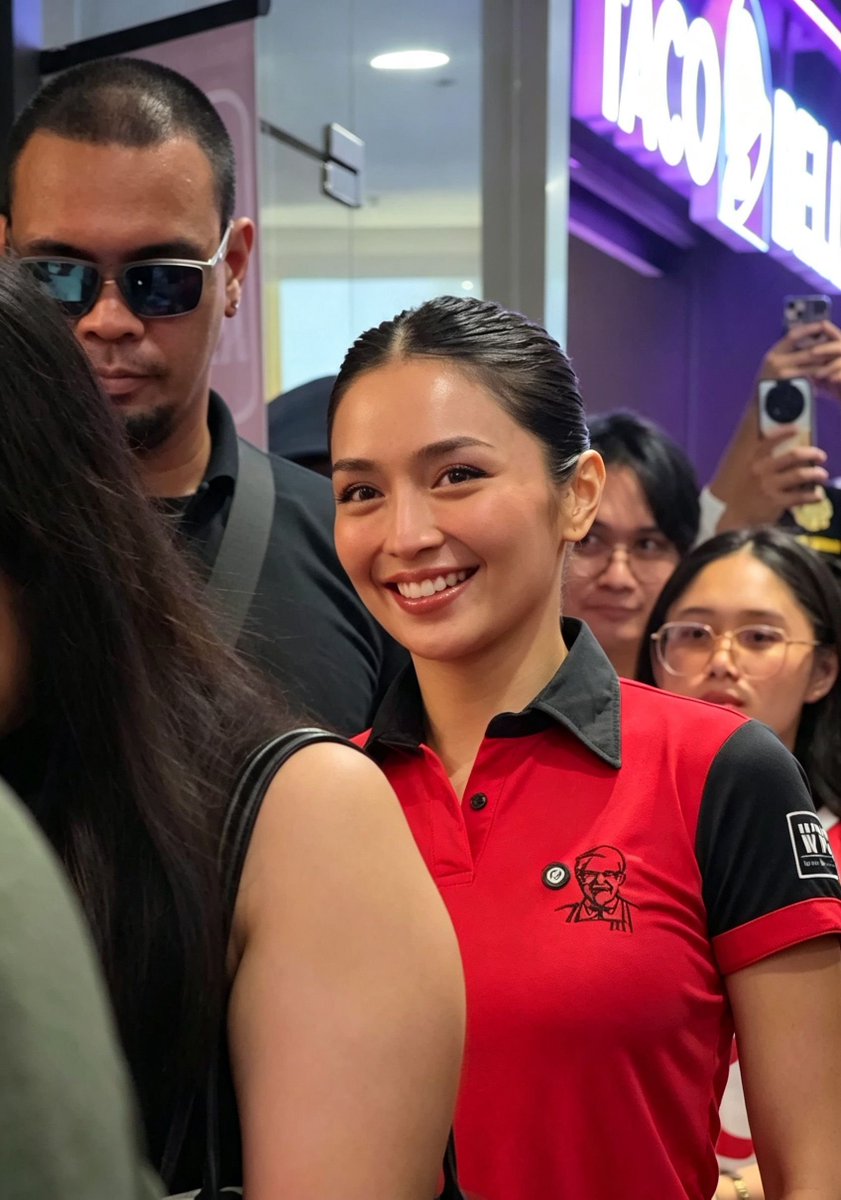 LouRegietVillar's tweet photo. Ang Gandang Crew Ng KFC Na Si Kathryn Bernardo Pala Sa SM Fairview #KathrynBernardo #KFCPh #SMFairview π΅ππ₯°ππππ https://t.co/FNmgLC7ETi