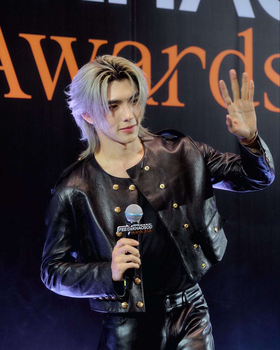 HeadlinerTH's tweet photo. Thank you #FEEDxKHAOSODAwards2026 for having us  🐋🤍✨ 

#BXXMRVW
#FEEDxKHAOSODAwards2026xBOOM https://t.co/lJ8B9dakOB