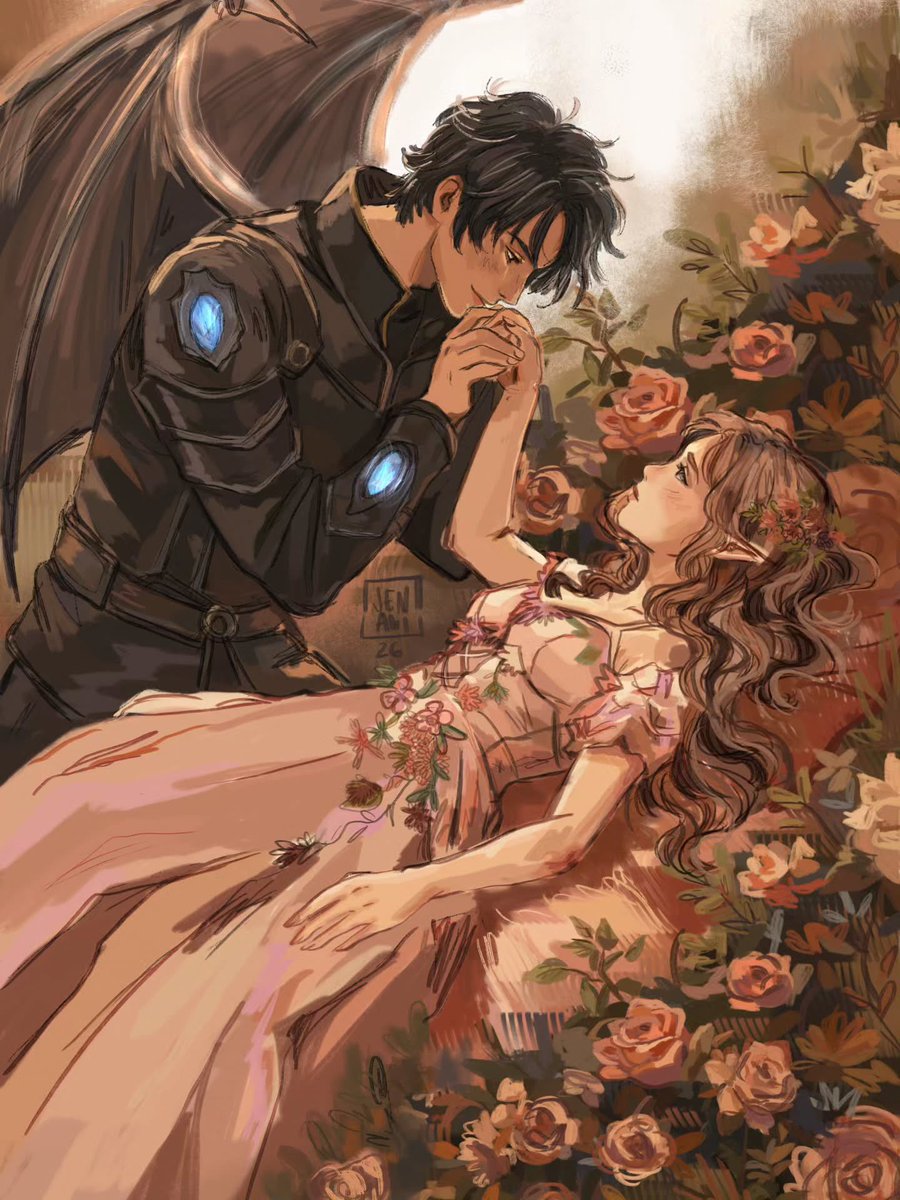 aStarlightDream's tweet photo. But Azriel asked softly, “What about Elain?”

art; jenna.draw https://t.co/iiUF2GqwsS