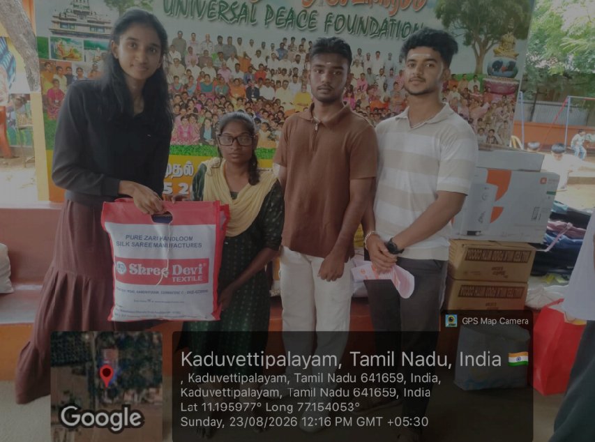 racniet's tweet photo. 👕 VASTHRA — From Your Wardrobe to Their World 🤍
A small contribution, a meaningful impact. Grateful to have been part of this clothing donation initiative.
#Vasthra #ClothingDrive #Rotaract #RID3206 #ServiceAboveSelf https://t.co/91drwowk2t