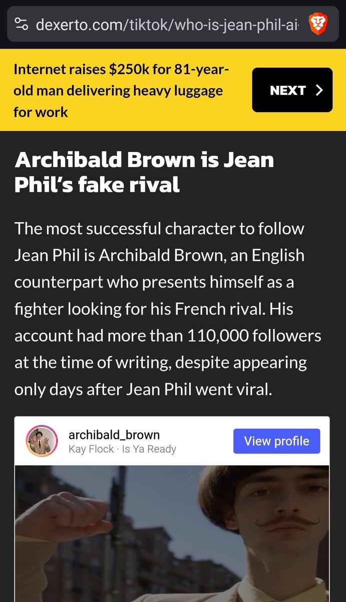 drunkwithaskunk's tweet photo. @soapweb3 Yeah it's $ARCHIBROWN bro, you can't fake this kinda publicity! 🥊🥊 https://t.co/79GX6At9BK https://t.co/WhhXnQVmNT