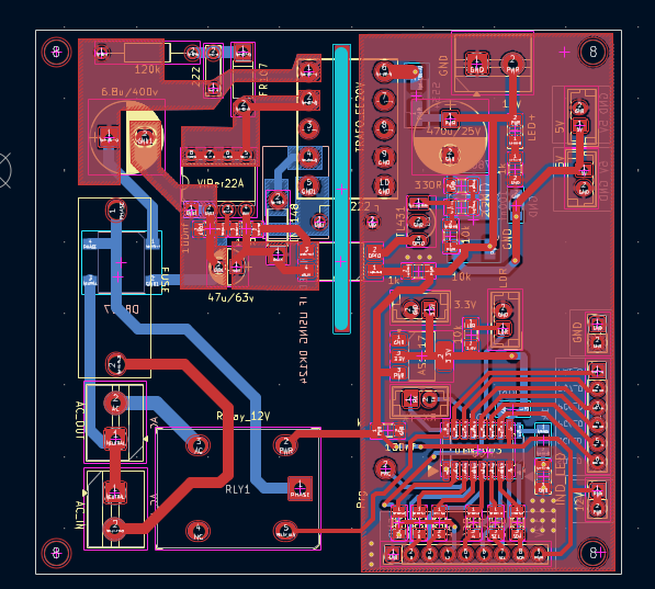 Partha_199990's tweet photo. Another Version of the Light sensor Board. All GPIOs are taken out. On Board offline adjustable voltage SMPS+3.3v+5V+MCU. Most of the sensors and modules can be easily connected. Board size is 81.7 mm x 76mm. If any one is interested then pls DM https://t.co/ITyZNhVnPv