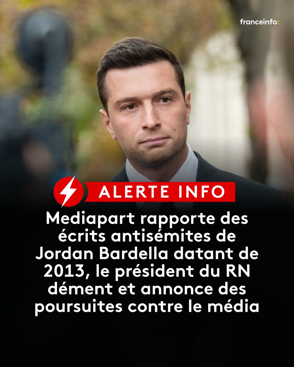 franceinfo's tweet photo. ⚡ ALERTE INFO

➡️ https://t.co/KCYqGldfpA https://t.co/HYoBNGIfwn