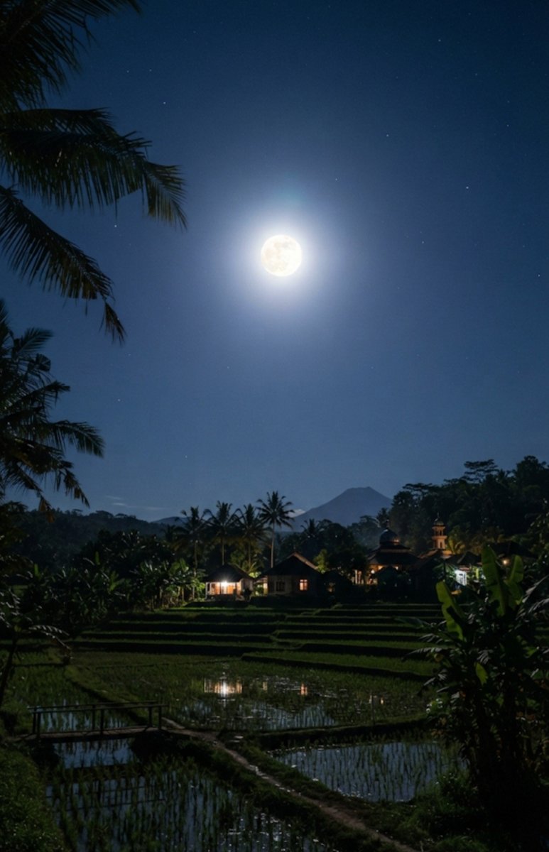 sushandaily's tweet photo. The world looks completely different when the moon takes over. A peaceful night view over the terraced fields of Indonesia.
Where is the most magical place you've ever seen at night? 👇🌌
#NightPhotography #Wanderlust #Indonesia #MoonlightMagic #BeautifulEarth https://t.co/9BSzjobZ5k