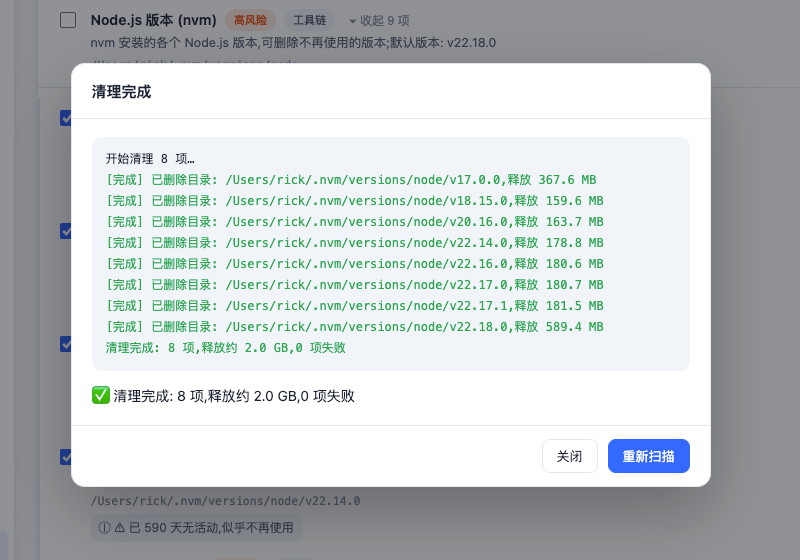 LinuxSuRen's tweet photo. 好多版本的nodejs https://t.co/lUappOpPVA
